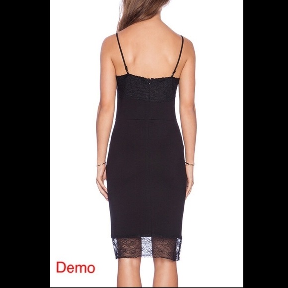 Sanctuary, little black slip dress, EUC - Picture 5 of 12